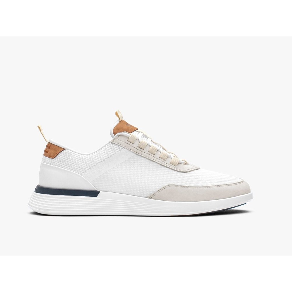 Wolf & Shepherd Crossover Victory Trainer White Grey Mens 10 Sneaker Hybrid